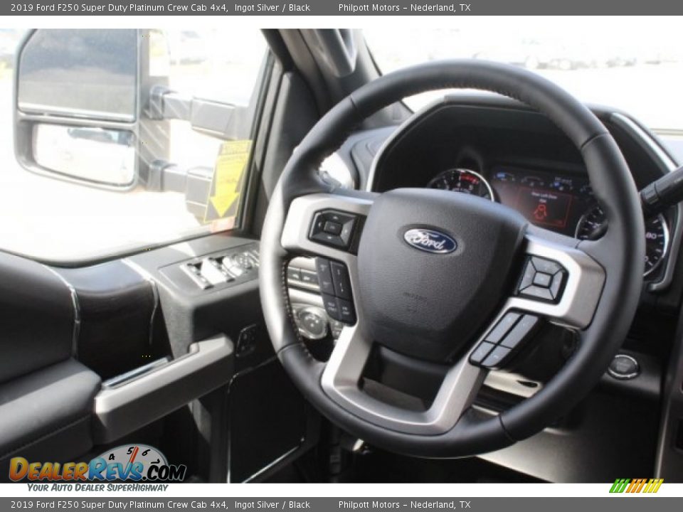 2019 Ford F250 Super Duty Platinum Crew Cab 4x4 Ingot Silver / Black Photo #27