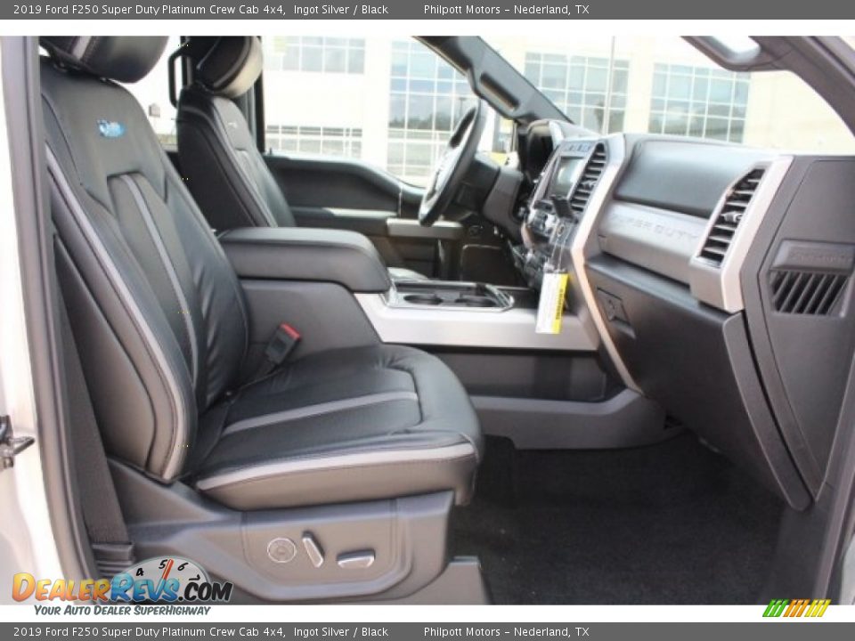 2019 Ford F250 Super Duty Platinum Crew Cab 4x4 Ingot Silver / Black Photo #33