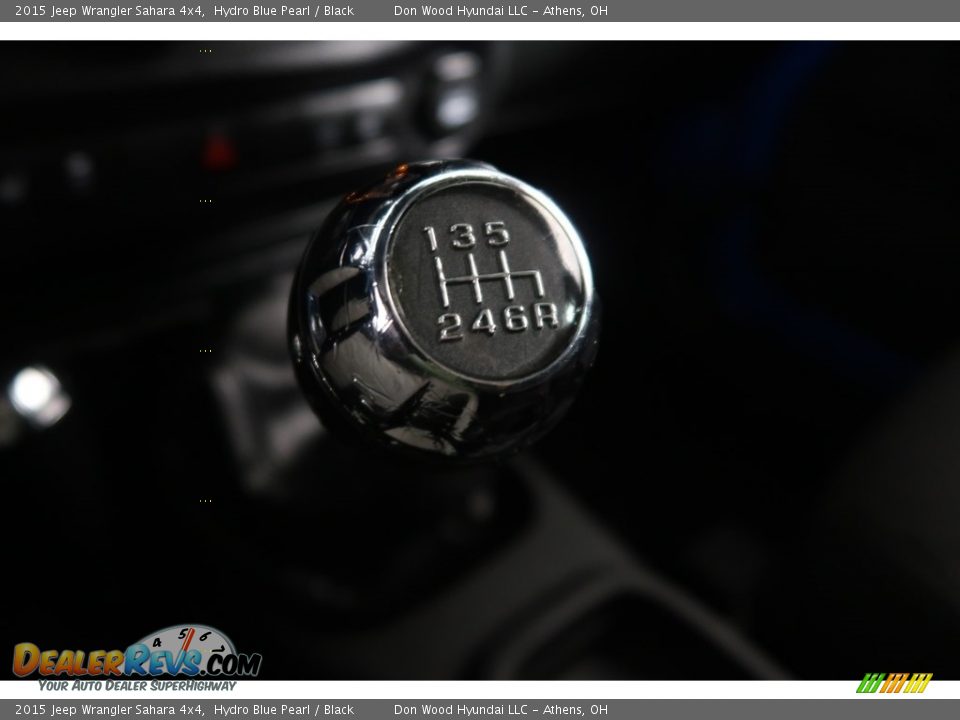 2015 Jeep Wrangler Sahara 4x4 Hydro Blue Pearl / Black Photo #25