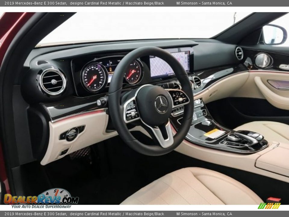 2019 Mercedes-Benz E 300 Sedan designo Cardinal Red Metallic / Macchiato Beige/Black Photo #4