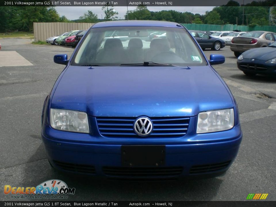 2001 Volkswagen Jetta GLS 1.8T Sedan Blue Lagoon Metallic / Tan Photo #1