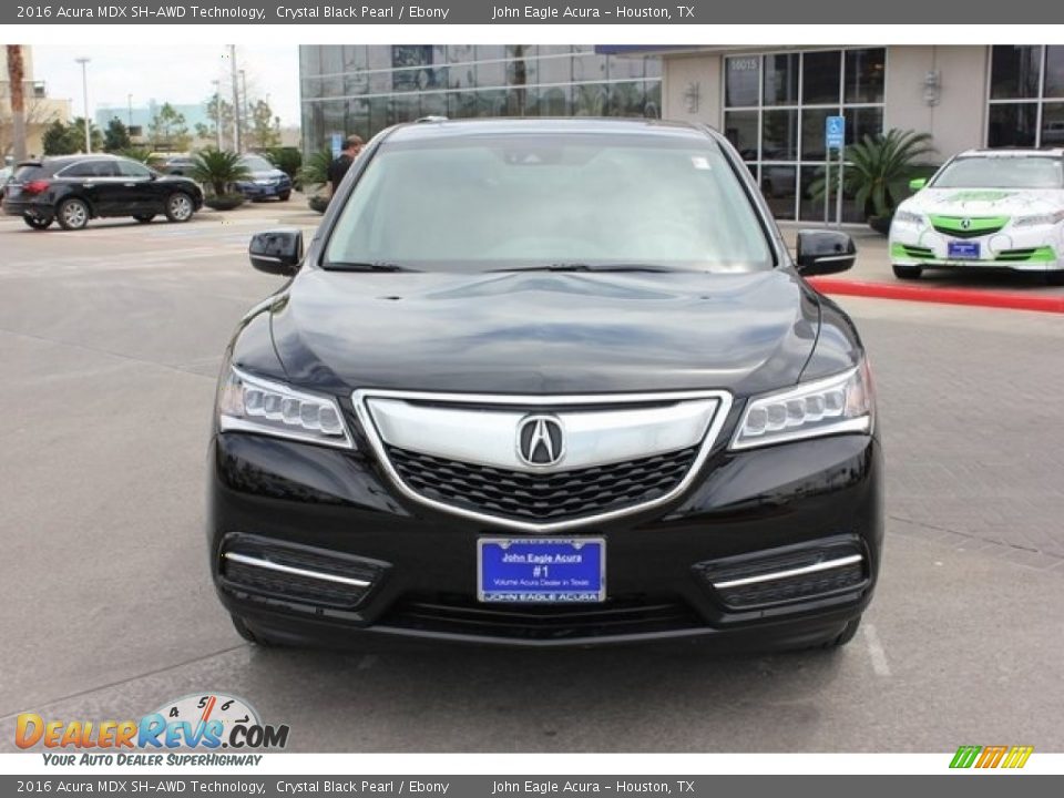 2016 Acura MDX SH-AWD Technology Crystal Black Pearl / Ebony Photo #2