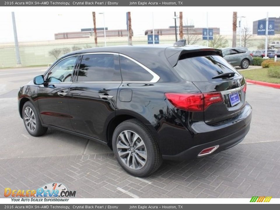 2016 Acura MDX SH-AWD Technology Crystal Black Pearl / Ebony Photo #5