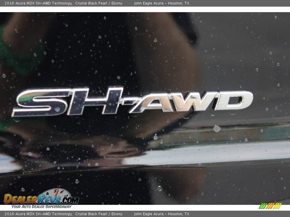 2016 Acura MDX SH-AWD Technology Crystal Black Pearl / Ebony Photo #10