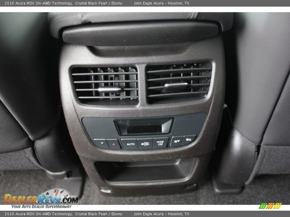 2016 Acura MDX SH-AWD Technology Crystal Black Pearl / Ebony Photo #12
