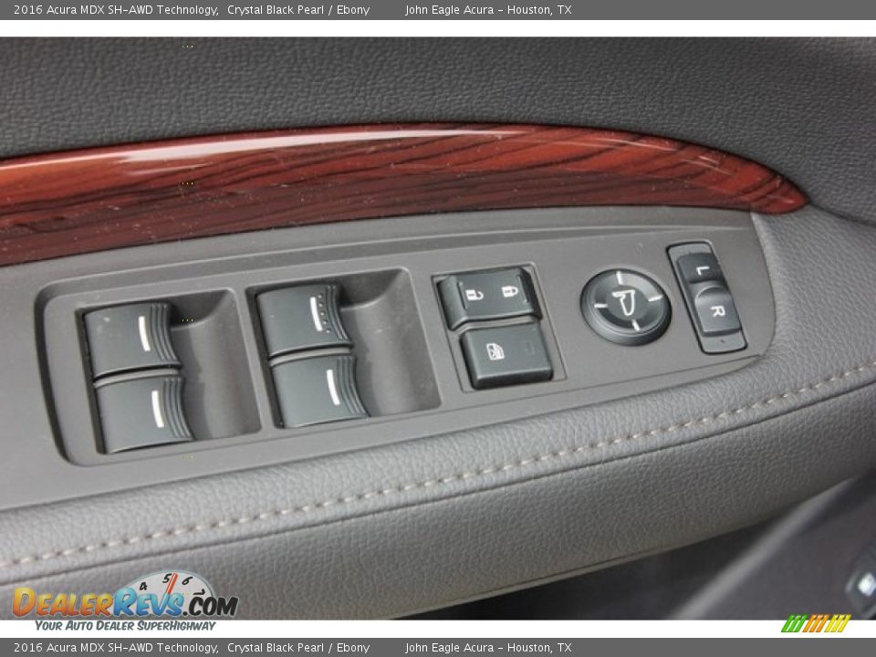 2016 Acura MDX SH-AWD Technology Crystal Black Pearl / Ebony Photo #17