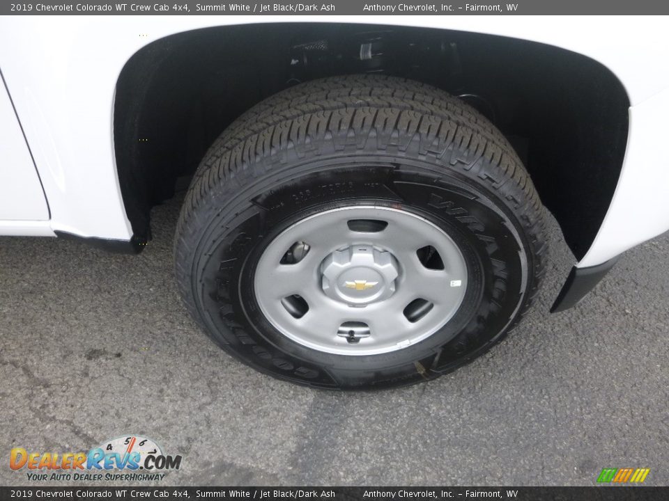 2019 Chevrolet Colorado WT Crew Cab 4x4 Summit White / Jet Black/Dark Ash Photo #2