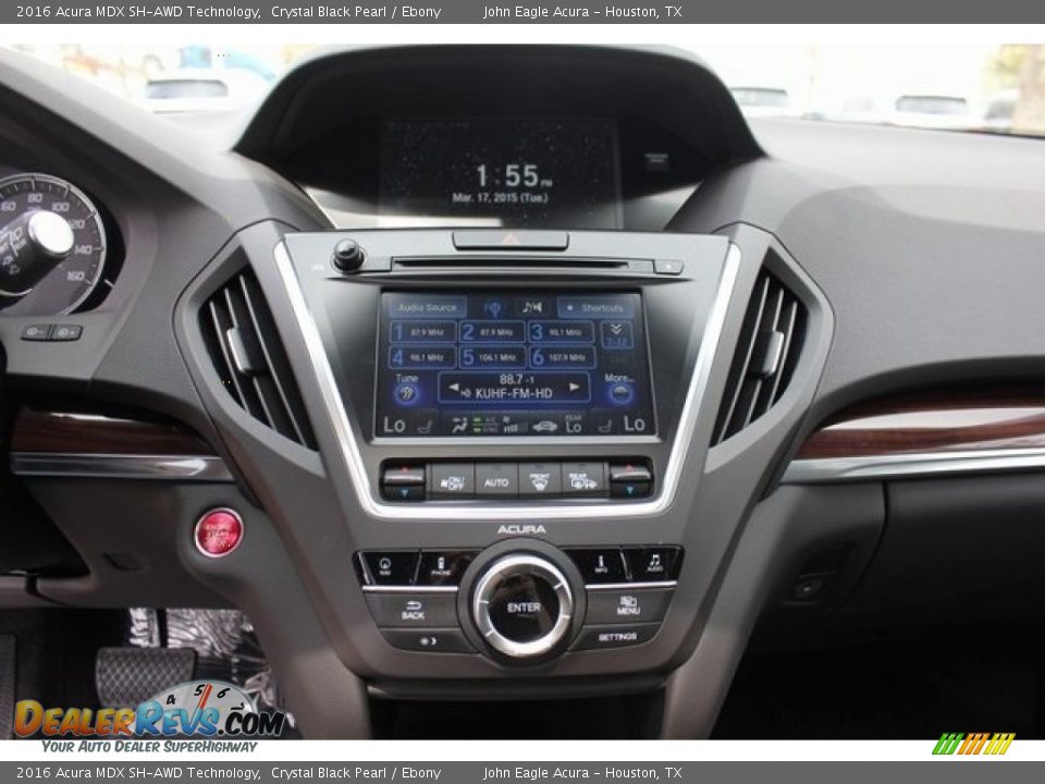 2016 Acura MDX SH-AWD Technology Crystal Black Pearl / Ebony Photo #20
