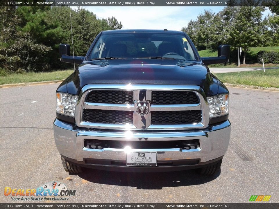 2017 Ram 2500 Tradesman Crew Cab 4x4 Maximum Steel Metallic / Black/Diesel Gray Photo #3