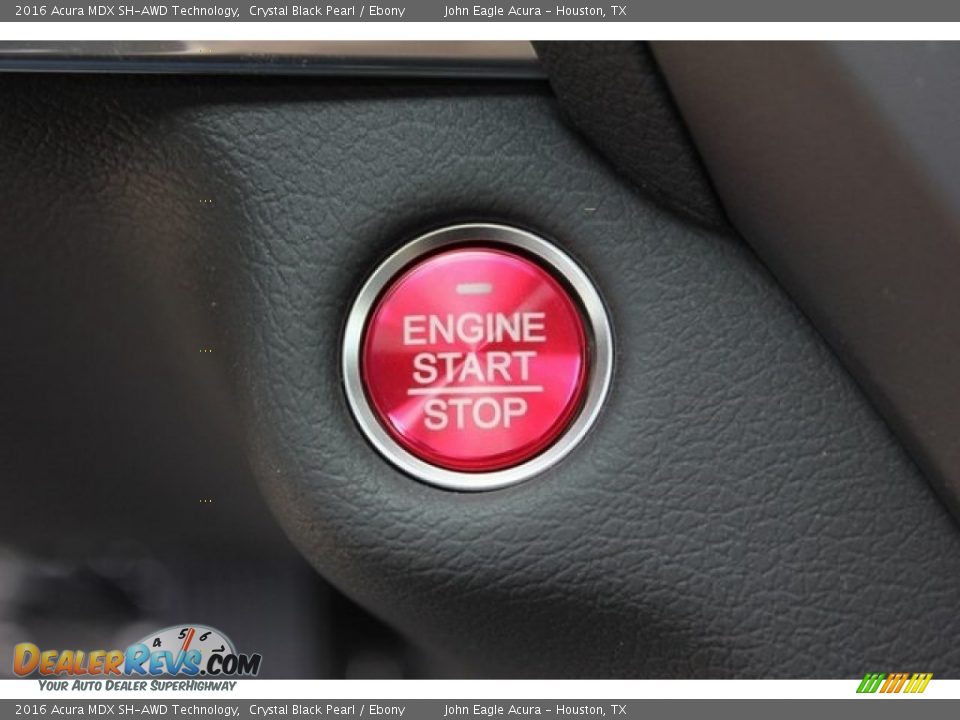 2016 Acura MDX SH-AWD Technology Crystal Black Pearl / Ebony Photo #27