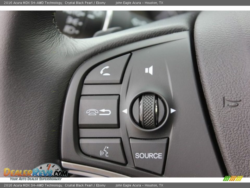 2016 Acura MDX SH-AWD Technology Crystal Black Pearl / Ebony Photo #30