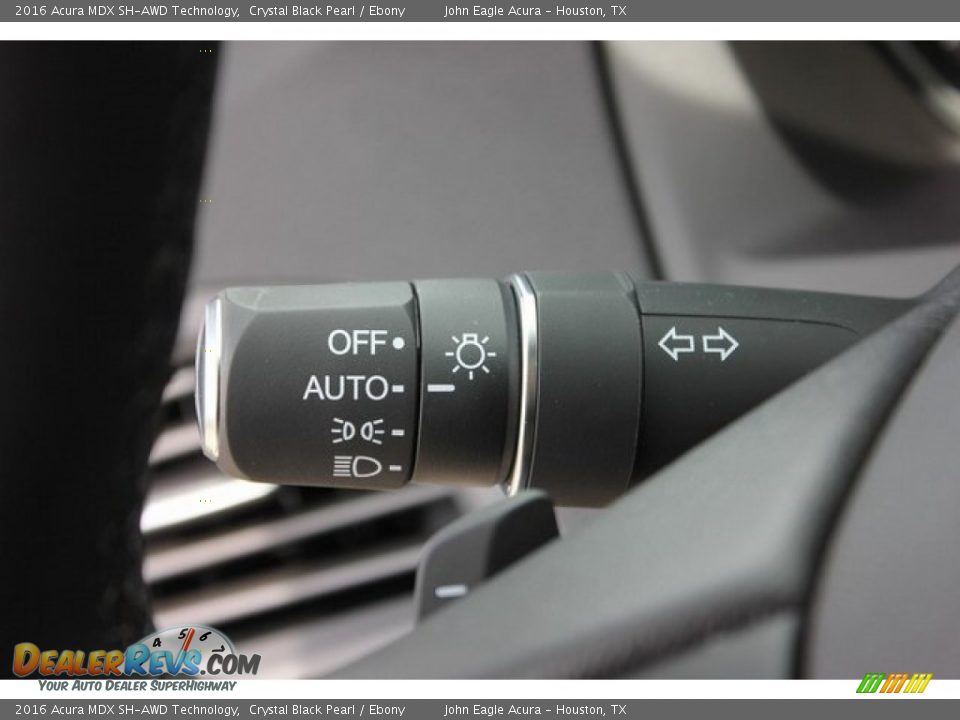 2016 Acura MDX SH-AWD Technology Crystal Black Pearl / Ebony Photo #31