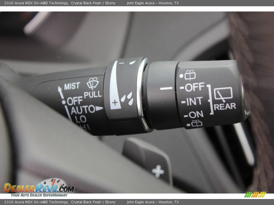 2016 Acura MDX SH-AWD Technology Crystal Black Pearl / Ebony Photo #32