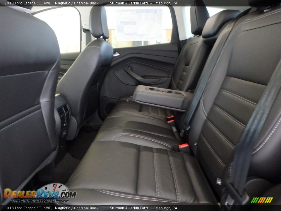 2018 Ford Escape SEL 4WD Magnetic / Charcoal Black Photo #7
