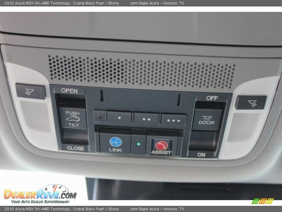 2016 Acura MDX SH-AWD Technology Crystal Black Pearl / Ebony Photo #35