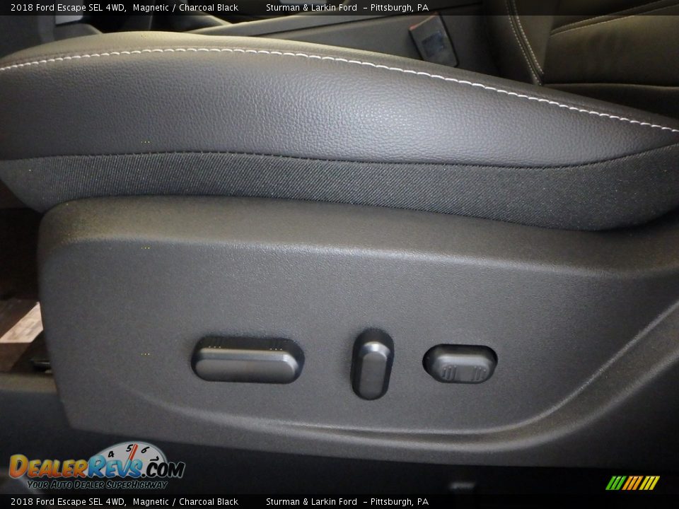 2018 Ford Escape SEL 4WD Magnetic / Charcoal Black Photo #11