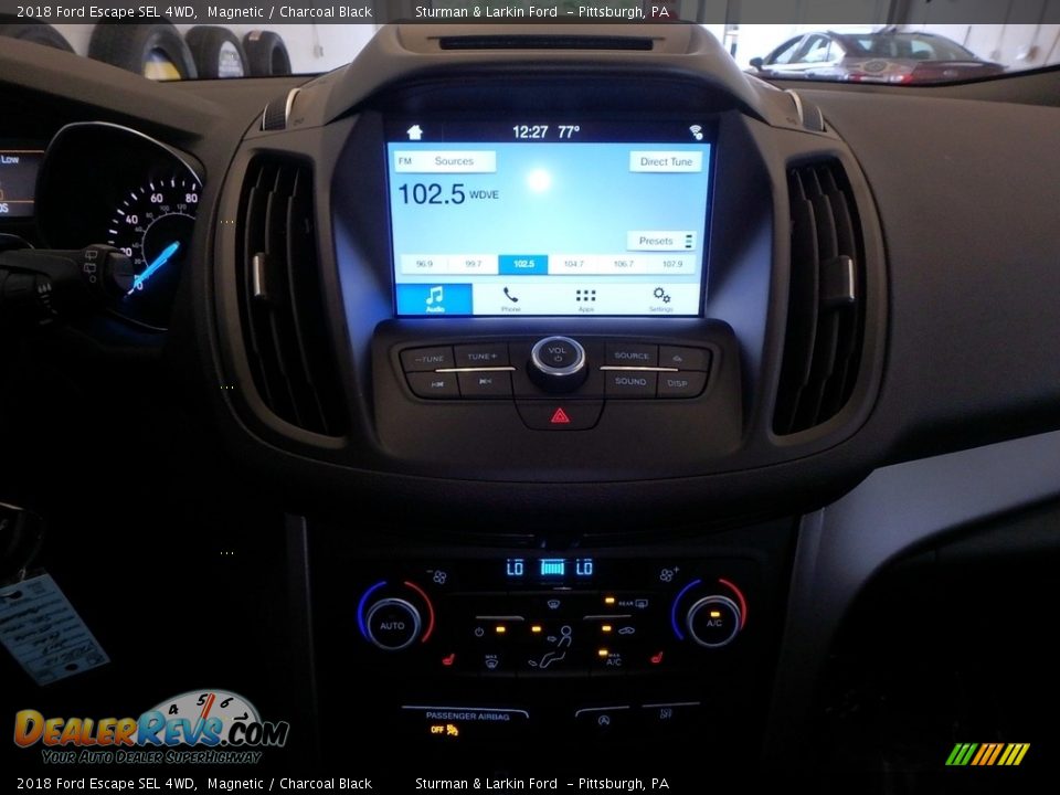 2018 Ford Escape SEL 4WD Magnetic / Charcoal Black Photo #13