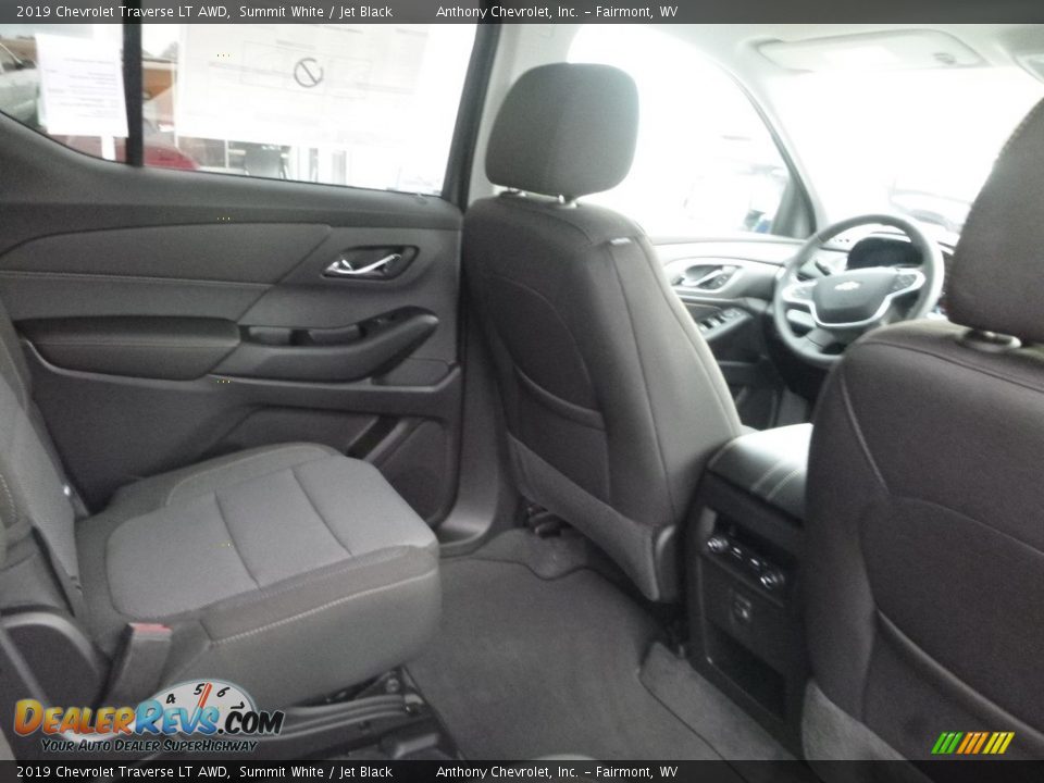 2019 Chevrolet Traverse LT AWD Summit White / Jet Black Photo #6