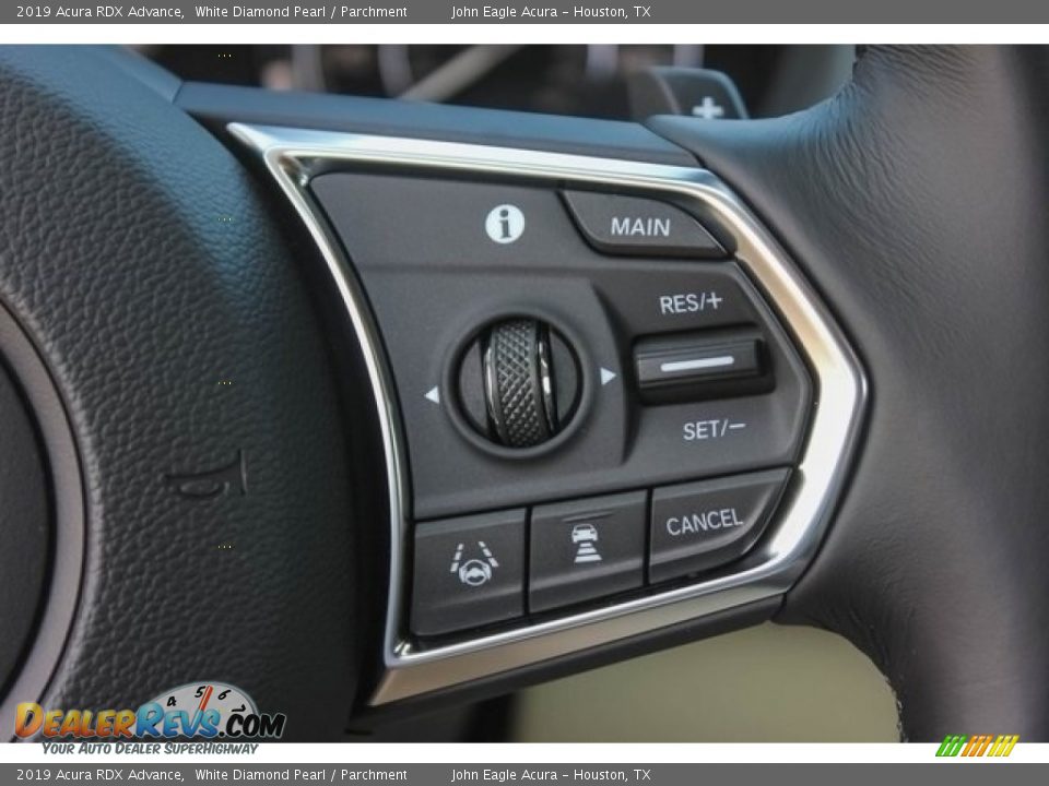 2019 Acura RDX Advance White Diamond Pearl / Parchment Photo #36