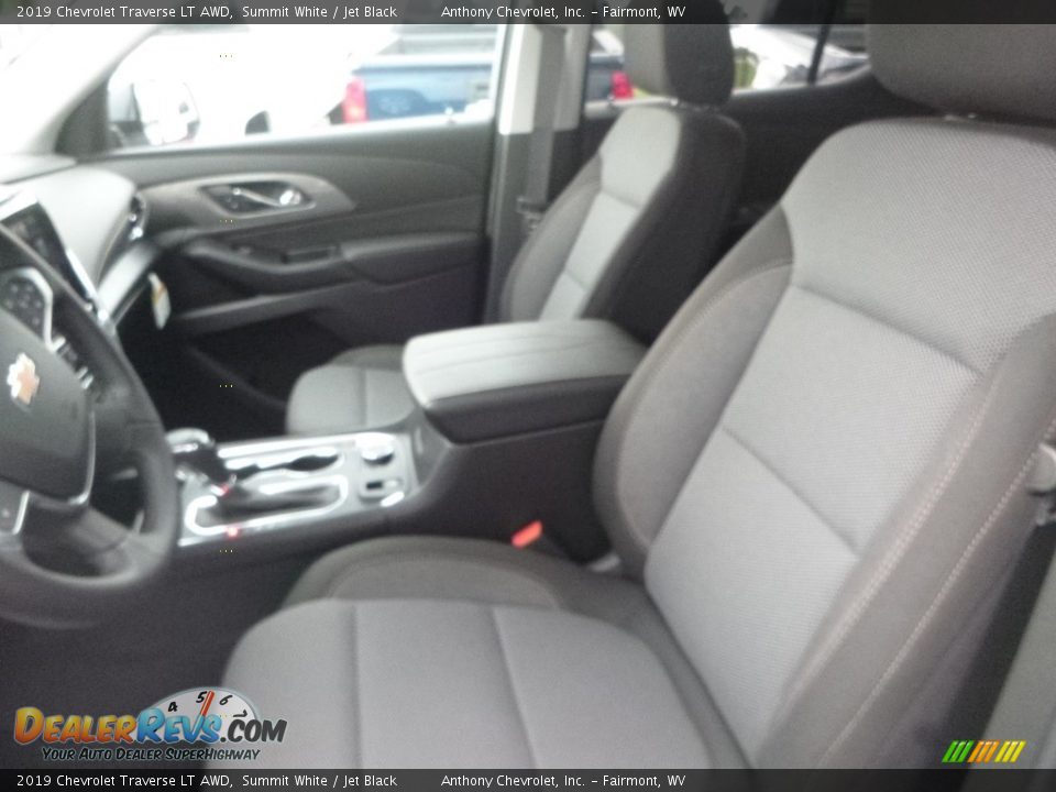 2019 Chevrolet Traverse LT AWD Summit White / Jet Black Photo #14
