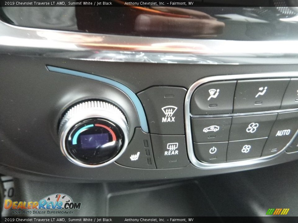 2019 Chevrolet Traverse LT AWD Summit White / Jet Black Photo #20