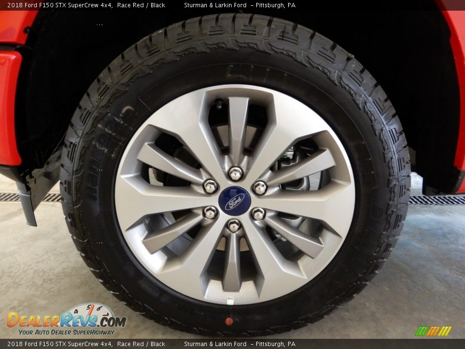2018 Ford F150 STX SuperCrew 4x4 Race Red / Black Photo #5