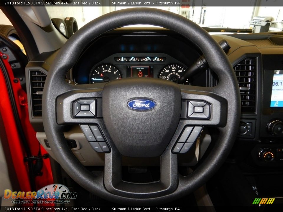 2018 Ford F150 STX SuperCrew 4x4 Race Red / Black Photo #12