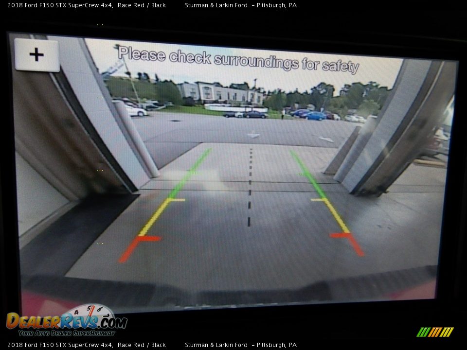 2018 Ford F150 STX SuperCrew 4x4 Race Red / Black Photo #14