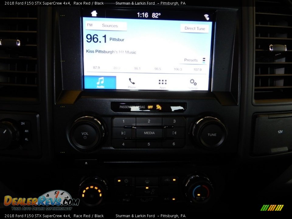 2018 Ford F150 STX SuperCrew 4x4 Race Red / Black Photo #15