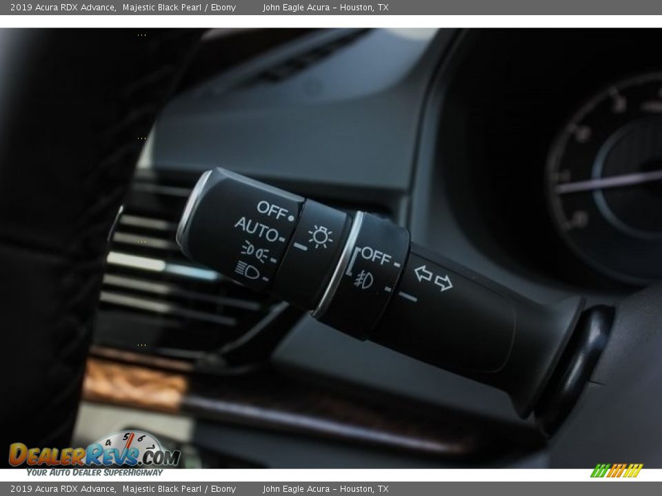 2019 Acura RDX Advance Majestic Black Pearl / Ebony Photo #33