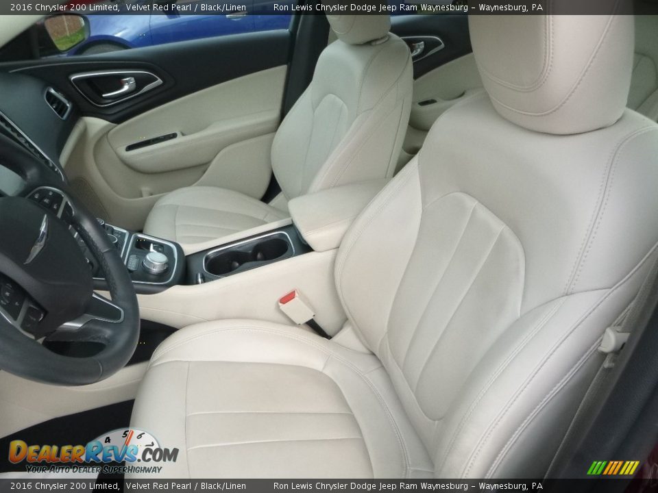 2016 Chrysler 200 Limited Velvet Red Pearl / Black/Linen Photo #14