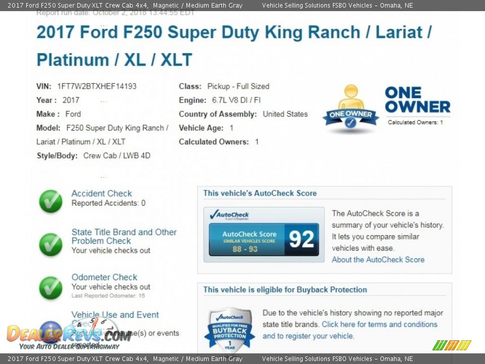 2017 Ford F250 Super Duty XLT Crew Cab 4x4 Magnetic / Medium Earth Gray Photo #2