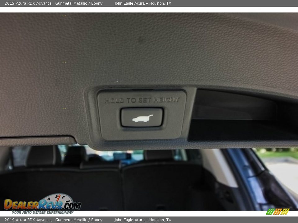 2019 Acura RDX Advance Gunmetal Metallic / Ebony Photo #20