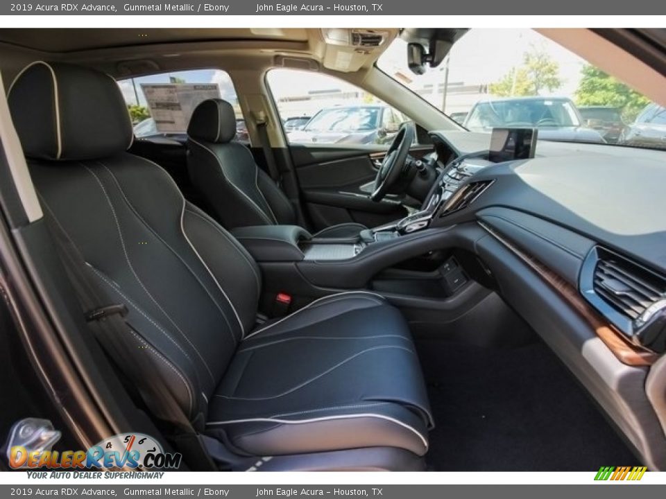 2019 Acura RDX Advance Gunmetal Metallic / Ebony Photo #24