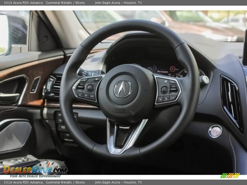 2019 Acura RDX Advance Gunmetal Metallic / Ebony Photo #27