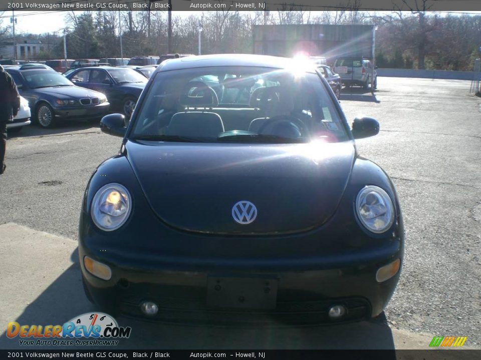 2001 Volkswagen New Beetle GLS Coupe Black / Black Photo #1
