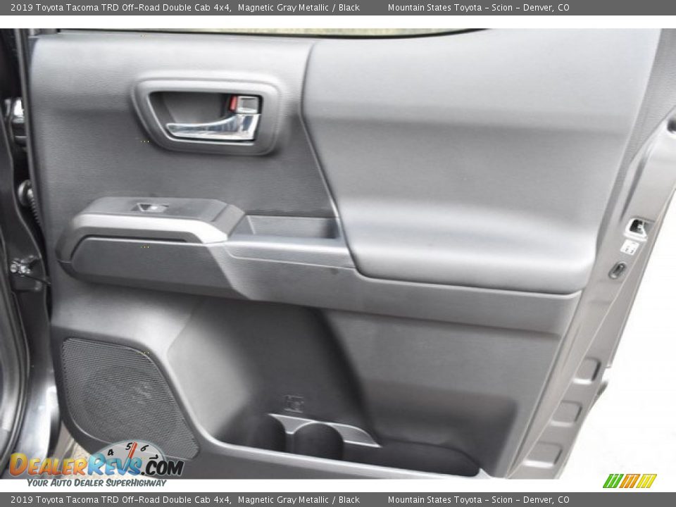 2019 Toyota Tacoma TRD Off-Road Double Cab 4x4 Magnetic Gray Metallic / Black Photo #23