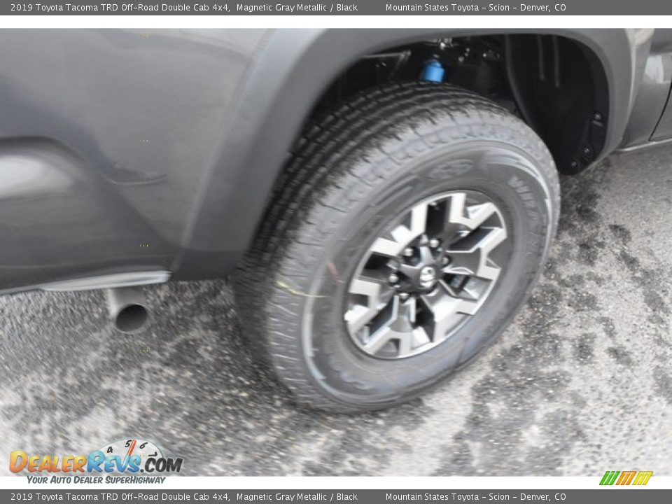 2019 Toyota Tacoma TRD Off-Road Double Cab 4x4 Magnetic Gray Metallic / Black Photo #34