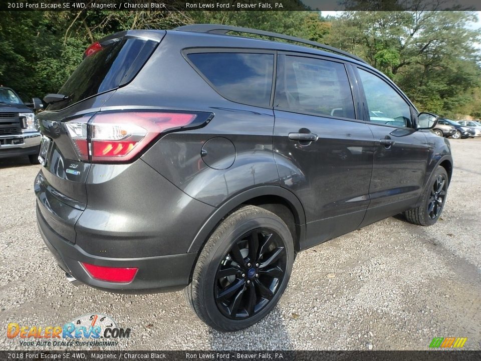 2018 Ford Escape SE 4WD Magnetic / Charcoal Black Photo #2