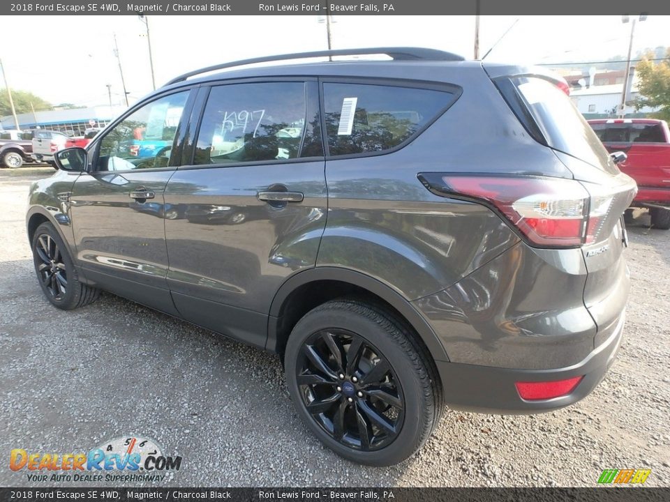 2018 Ford Escape SE 4WD Magnetic / Charcoal Black Photo #5