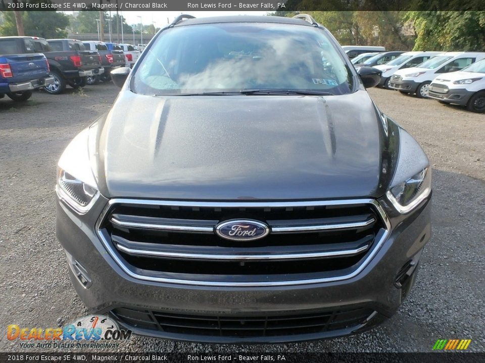 2018 Ford Escape SE 4WD Magnetic / Charcoal Black Photo #8