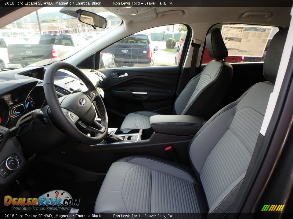 2018 Ford Escape SE 4WD Magnetic / Charcoal Black Photo #11