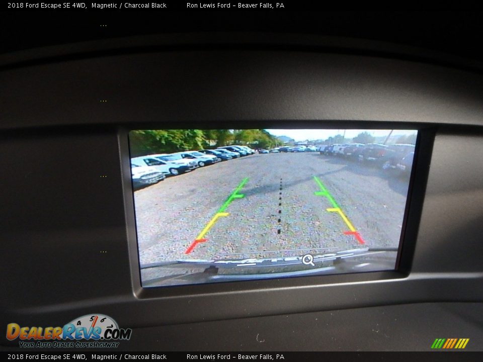2018 Ford Escape SE 4WD Magnetic / Charcoal Black Photo #20