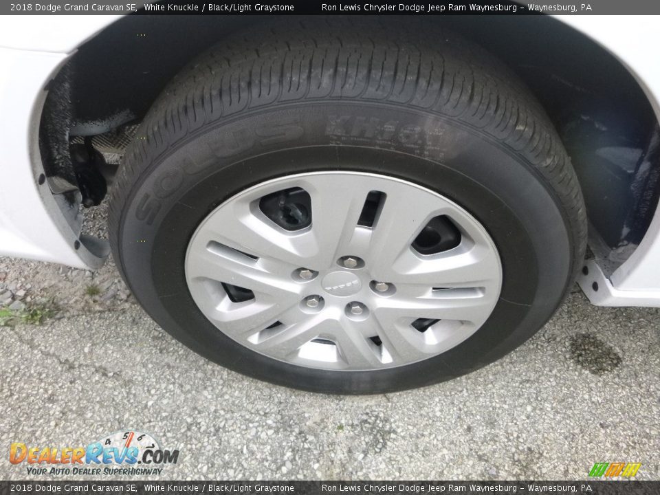 2018 Dodge Grand Caravan SE White Knuckle / Black/Light Graystone Photo #6