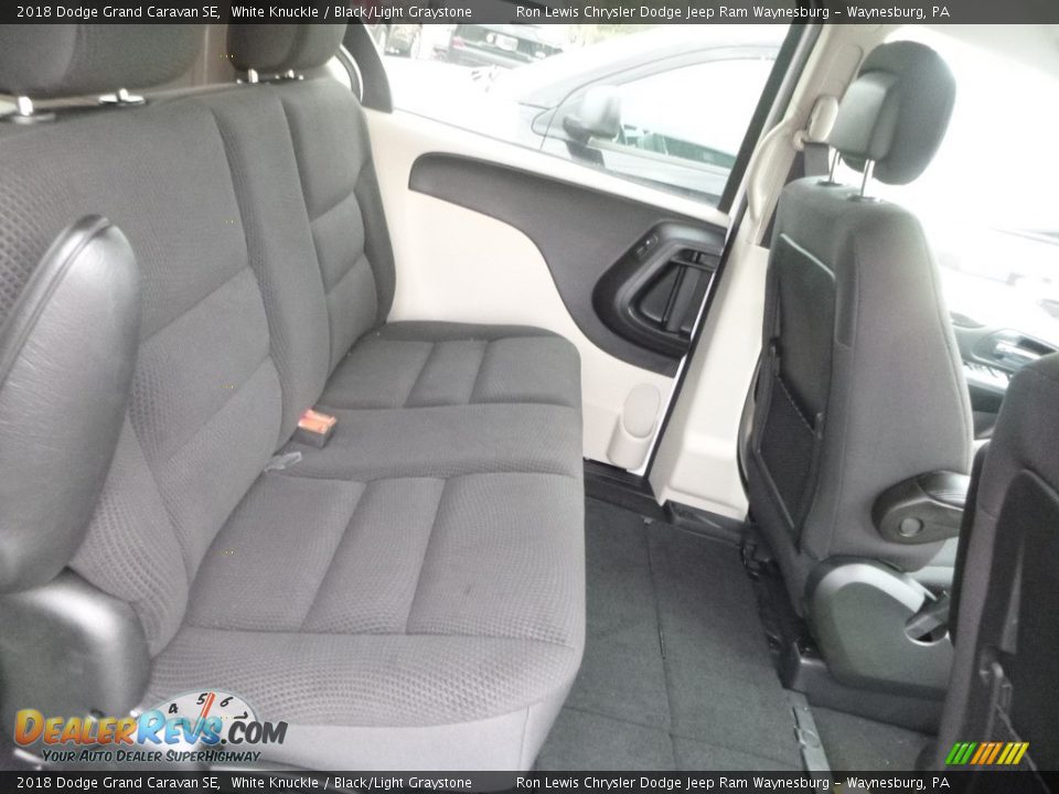 2018 Dodge Grand Caravan SE White Knuckle / Black/Light Graystone Photo #7