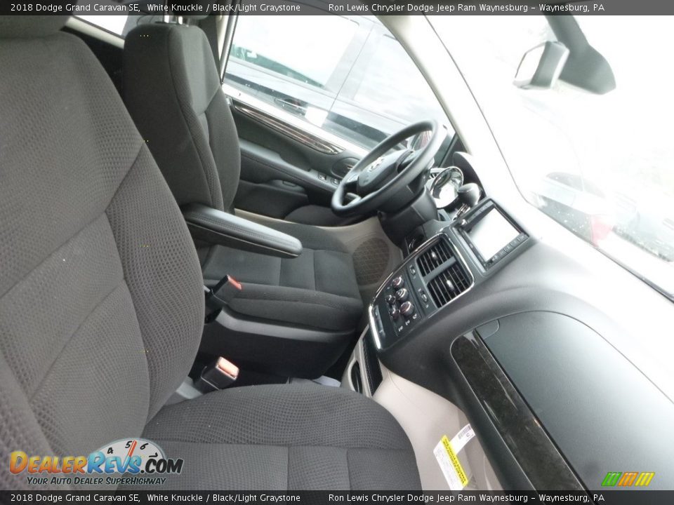 2018 Dodge Grand Caravan SE White Knuckle / Black/Light Graystone Photo #8