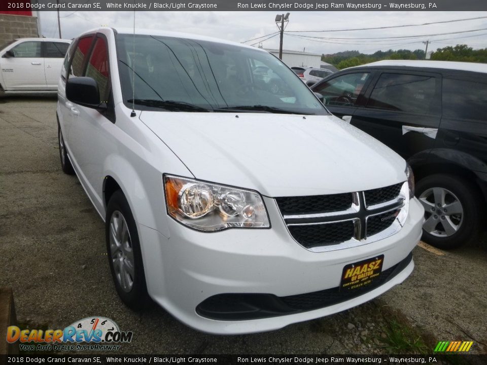 2018 Dodge Grand Caravan SE White Knuckle / Black/Light Graystone Photo #11