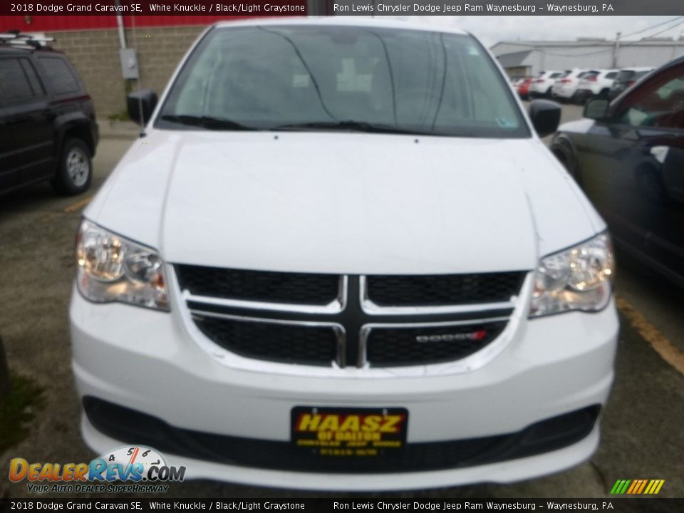 2018 Dodge Grand Caravan SE White Knuckle / Black/Light Graystone Photo #12