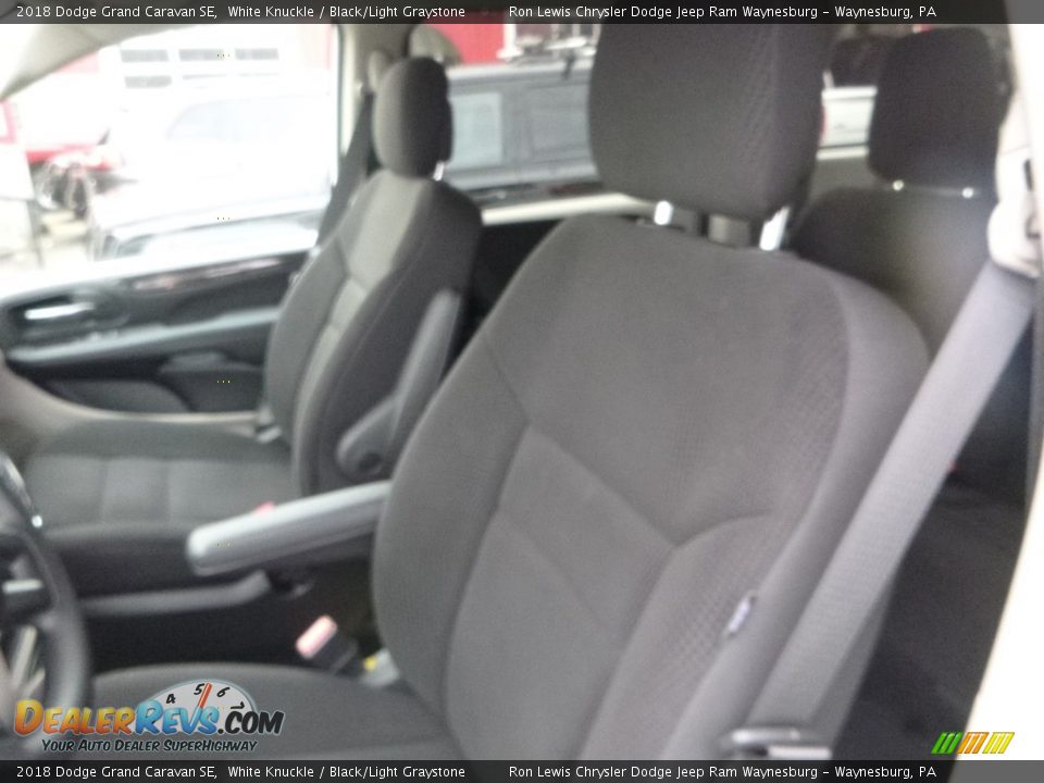 2018 Dodge Grand Caravan SE White Knuckle / Black/Light Graystone Photo #15
