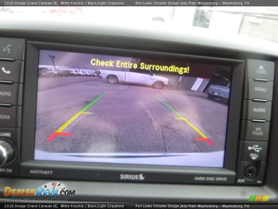 2018 Dodge Grand Caravan SE White Knuckle / Black/Light Graystone Photo #20